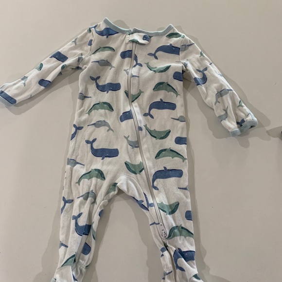 Lot targets cloud island 3-6 month footie - Picture 2 of 6